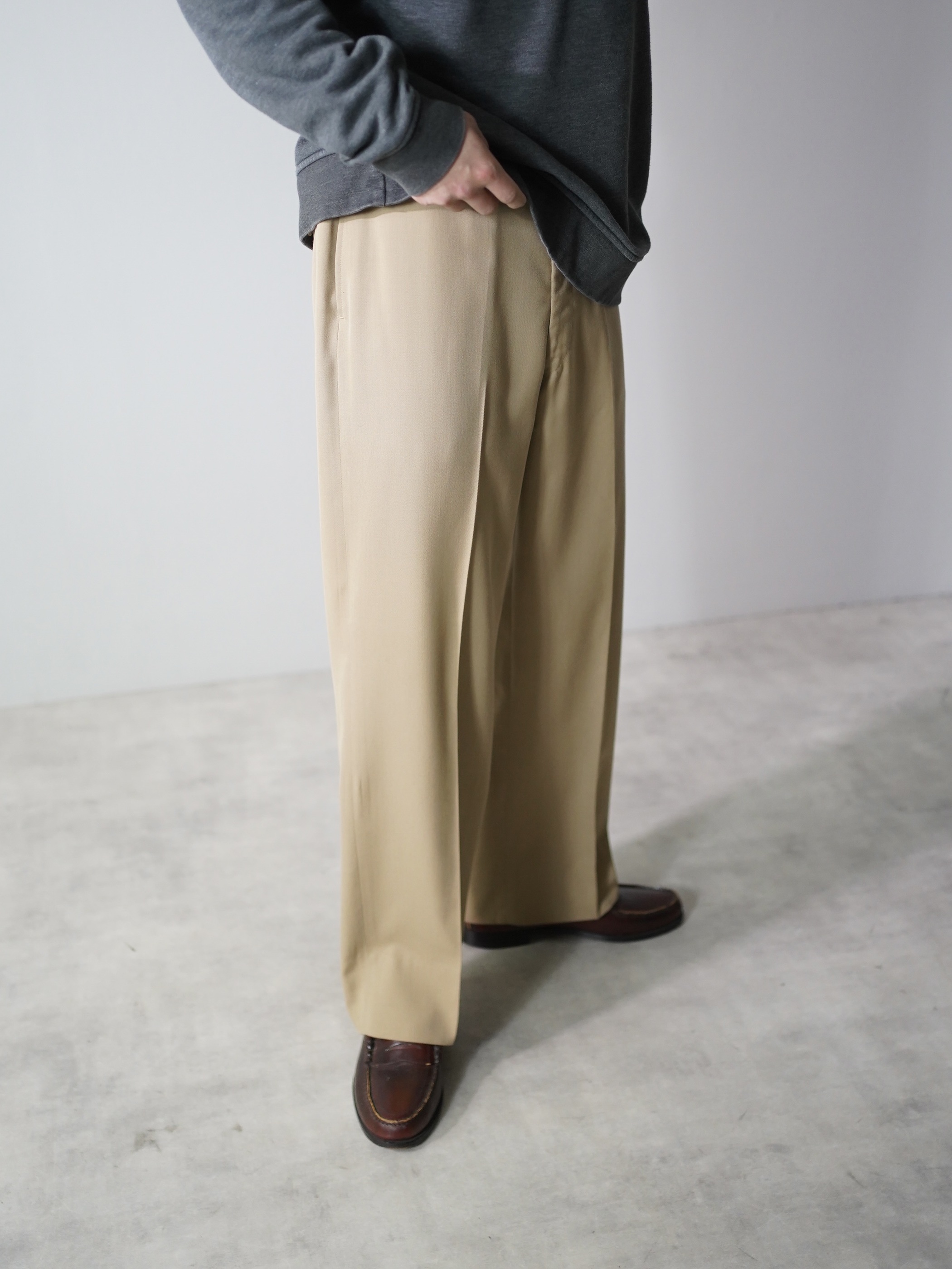 1960's Wool gabardine trousers