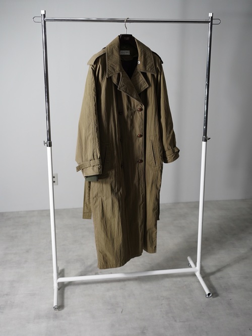 MAURA Crape fabric Polyester Trench coat