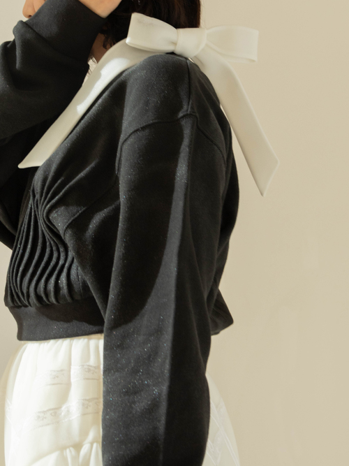 pin tuck sweatshirt pin tuck sweatshirt