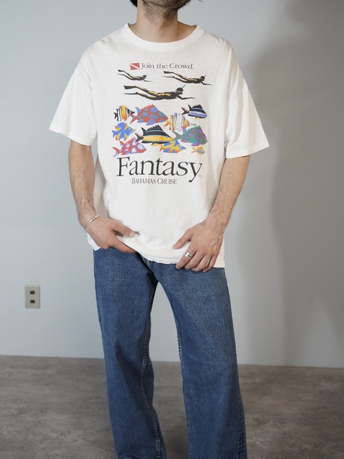 1980's- BAHAMAS CRUISE Print T-shirt