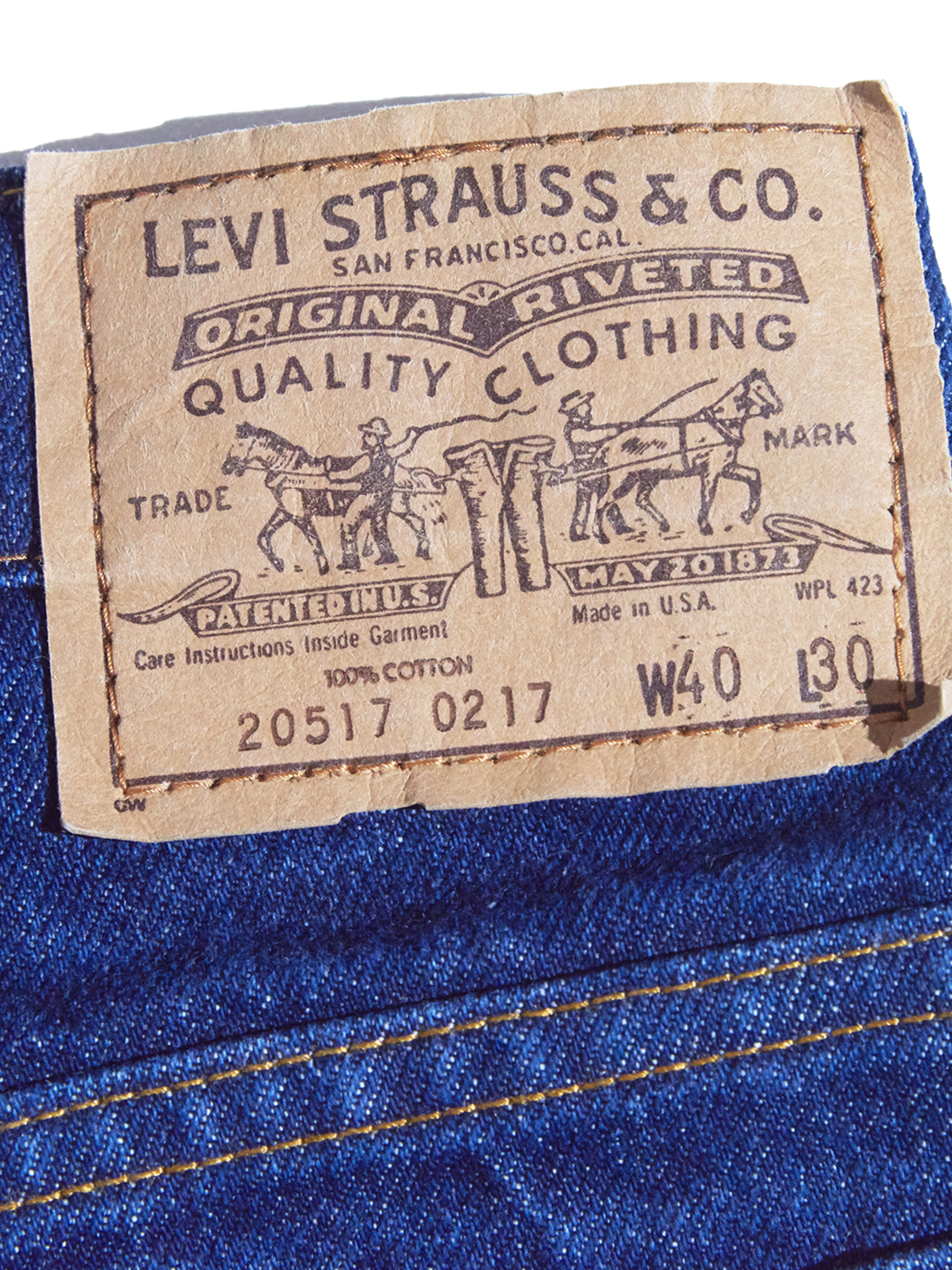 levi's custom made jeans