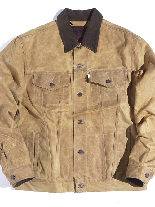2000s "Levi's × FILSON" trucker jacket -BROWN-