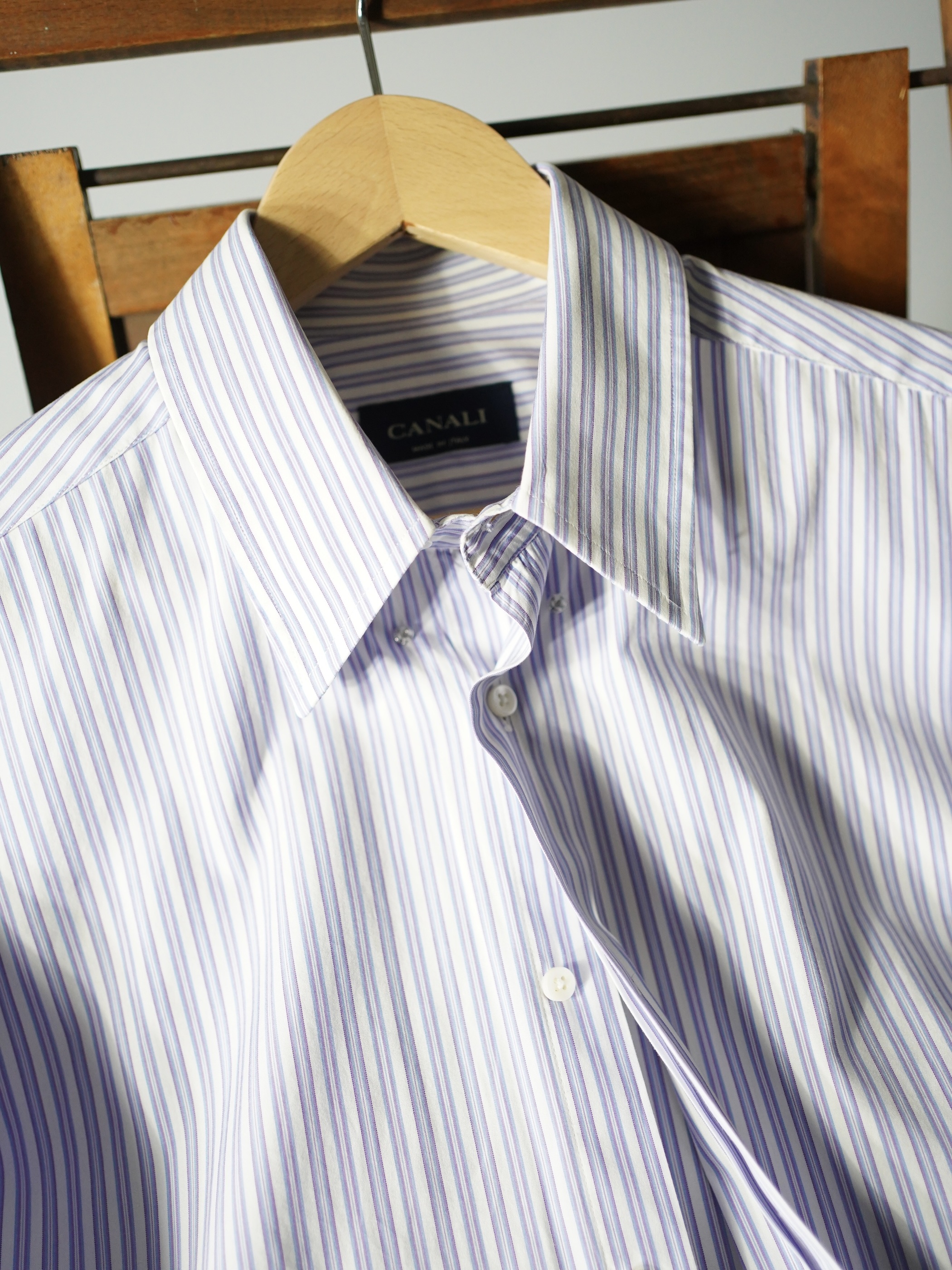 CANALI Snap B.D. Cotton Dress shirt / Made in Italy