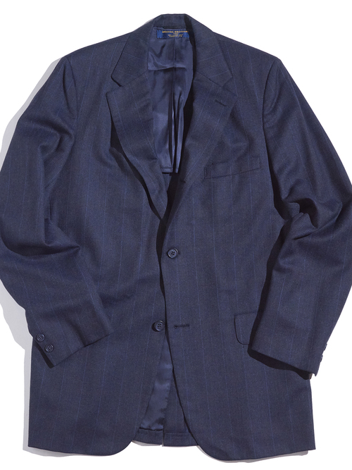 1980s "BROOKS BROTHERS" 2piece No.1 sack suit -CHACOAL-