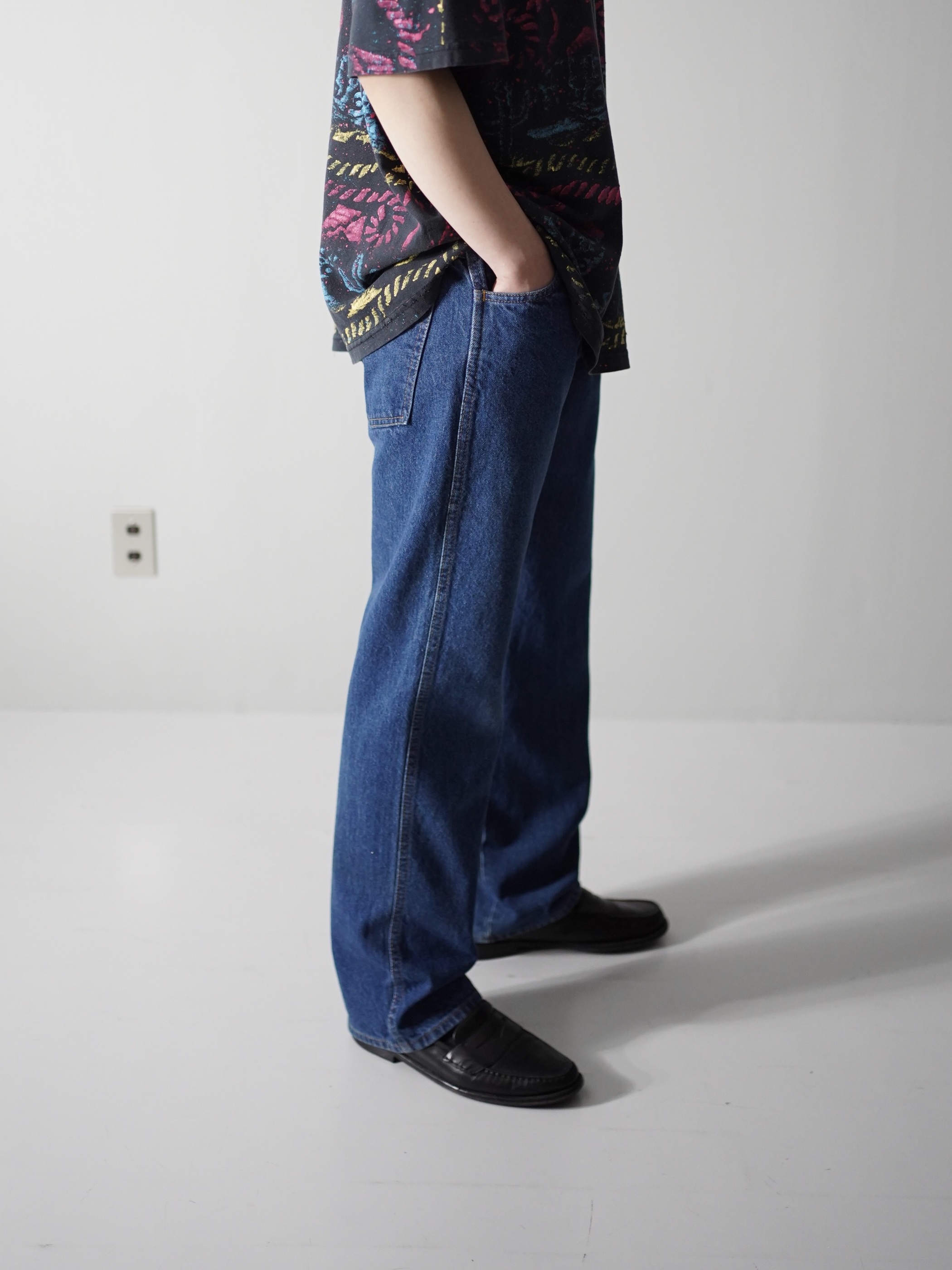 1990's Straight-Leg Denim pants / Made in USA