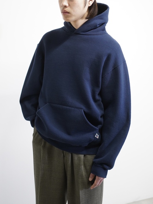 1990's RUSSELL ATHLETIC Plain sweat parka/Made in USA