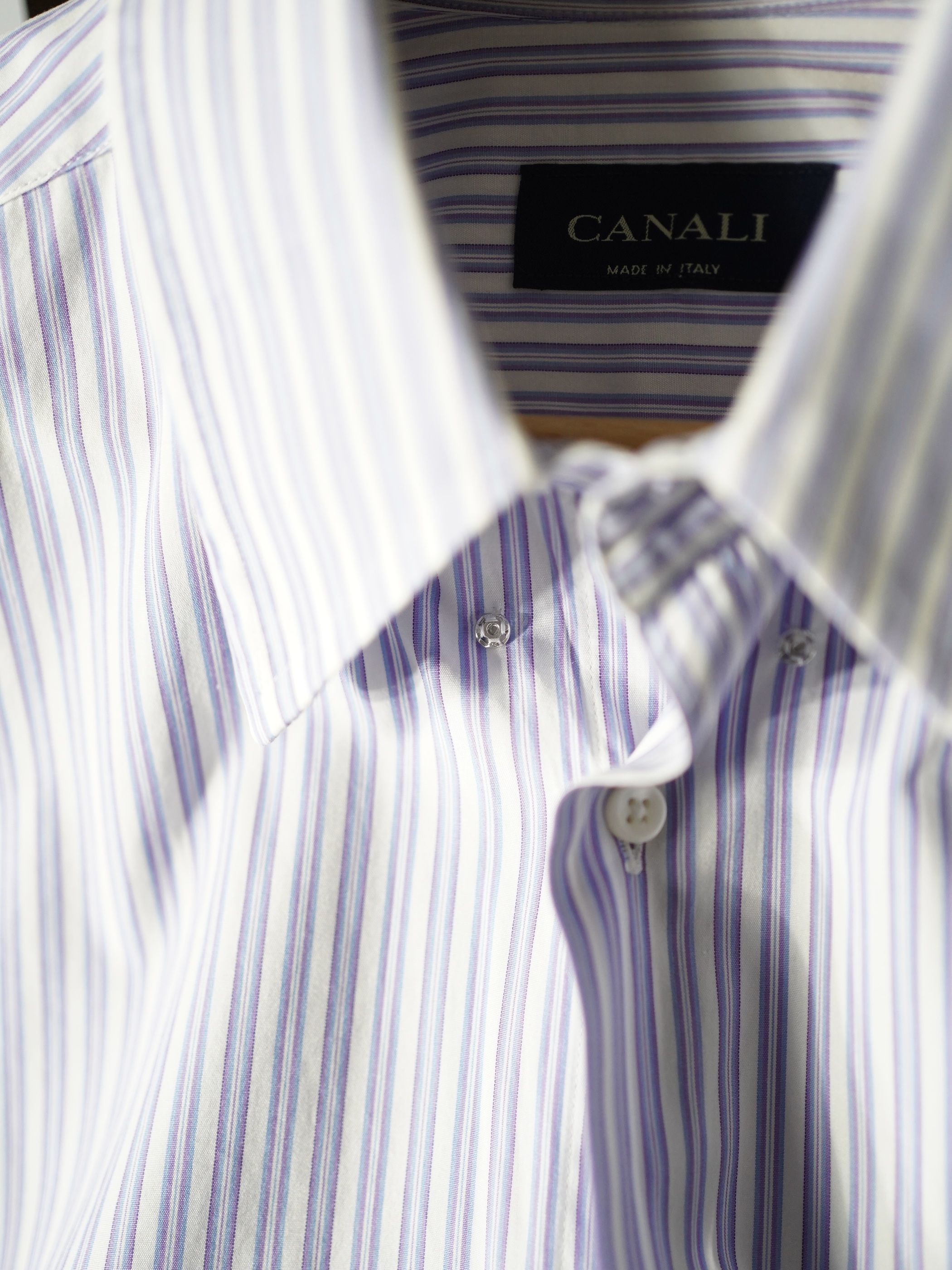 CANALI Snap B.D. Cotton Dress shirt / Made in Italy