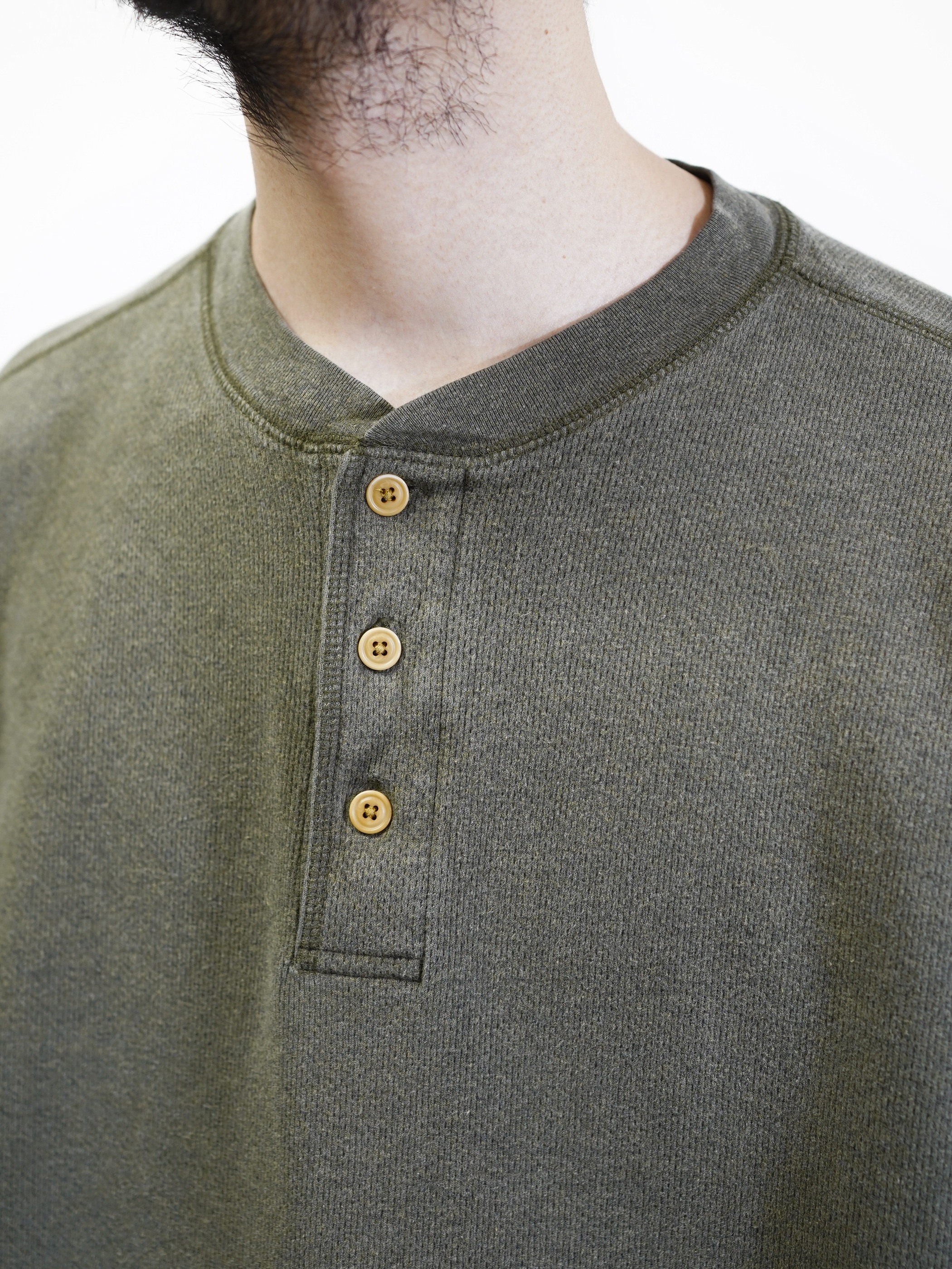 Scandia WOODS Cotton Henry-neck Thermal / Made in India