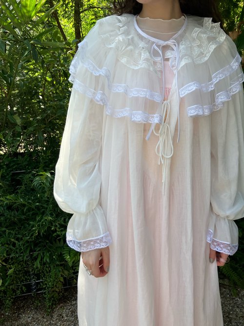 【3月お届け商品】frill collar dress