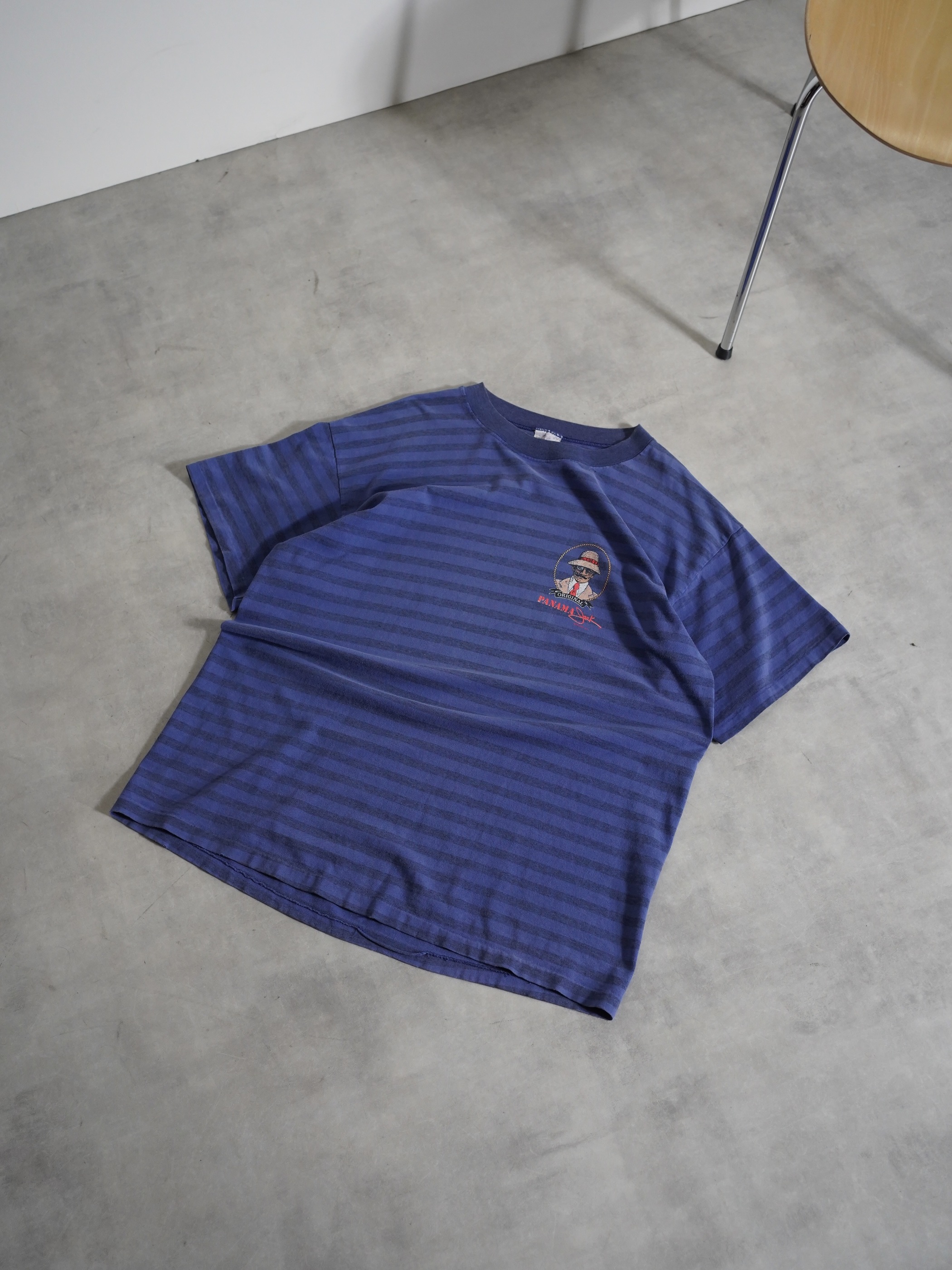 1990's PANAMA jack 染み込み Borde Tee / Made in USA