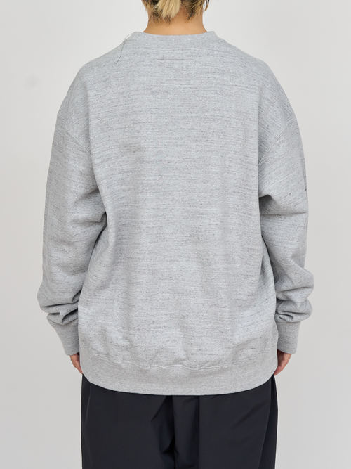 【受注商品】big pocket sweat shirt・GRAY