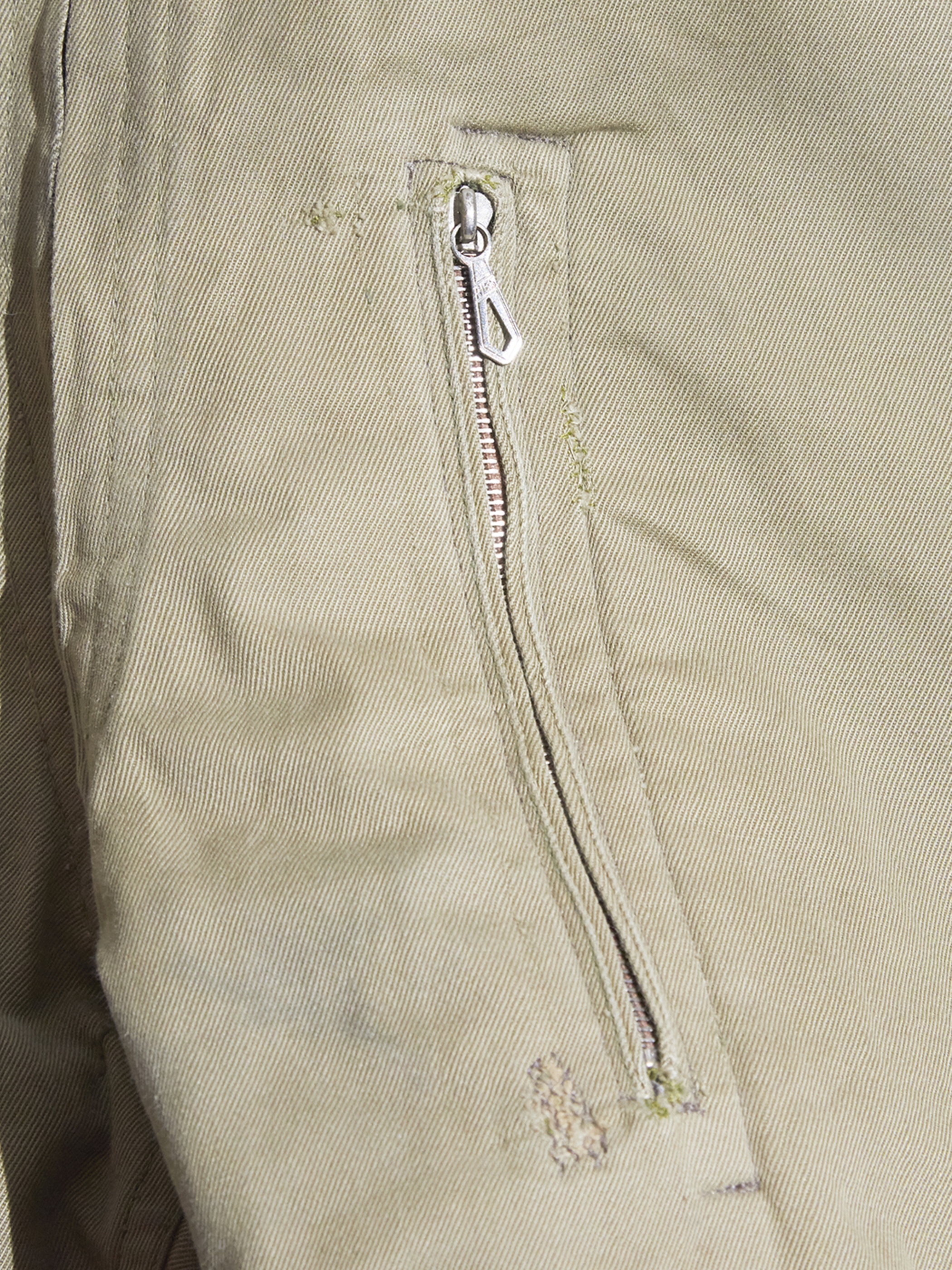 1940s "US ARMY" tankers overall -KHAKI-