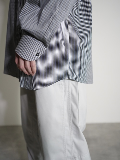 St Croix 3-tone gingham check cotton L/S dress shirt
