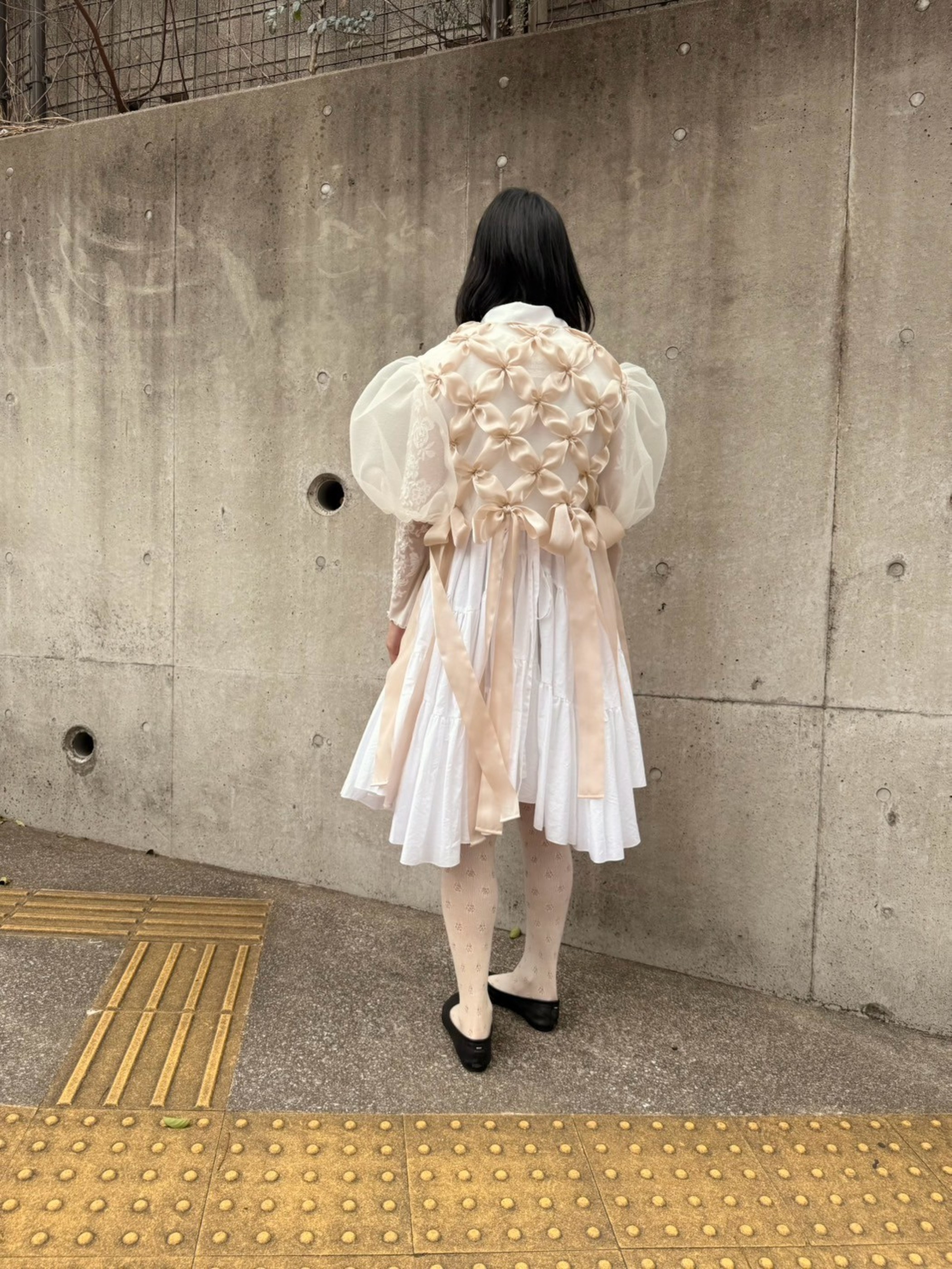 overlace | 【SOLD】tiered mini dress