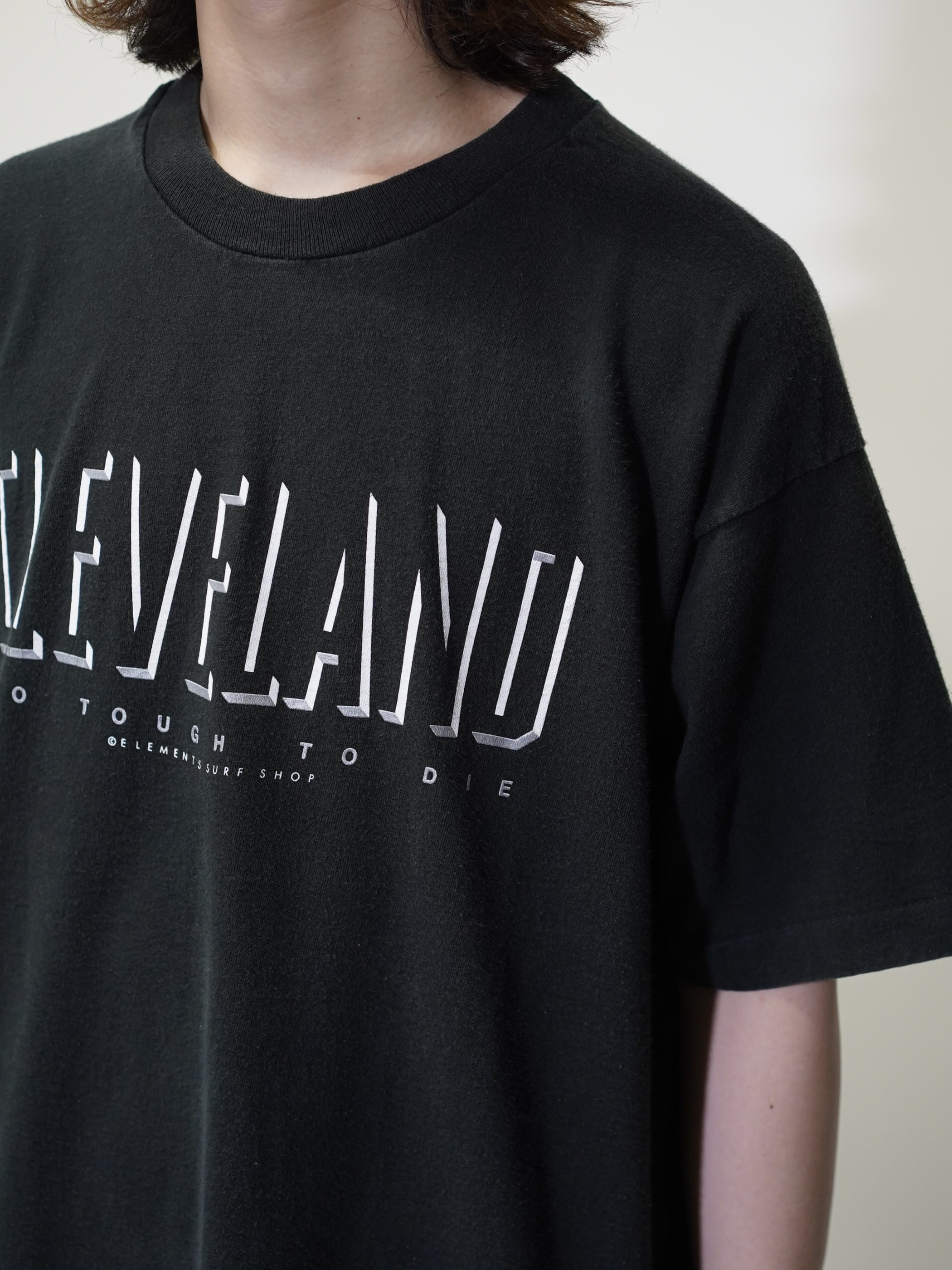 1990's "CLEVELAND" Print T-shirt / Made in USA