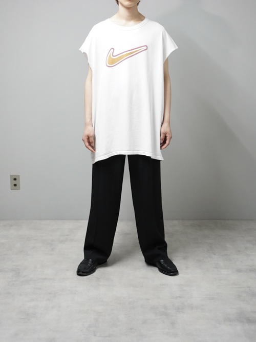 1990's NIKE 両面print Non-sleeve T-shirt / Made in USA