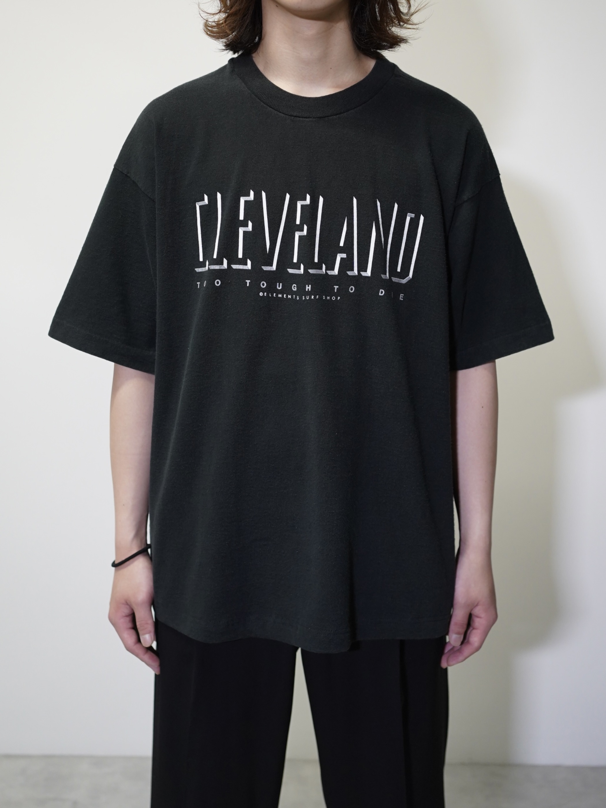 1990's "CLEVELAND" Print T-shirt / Made in USA