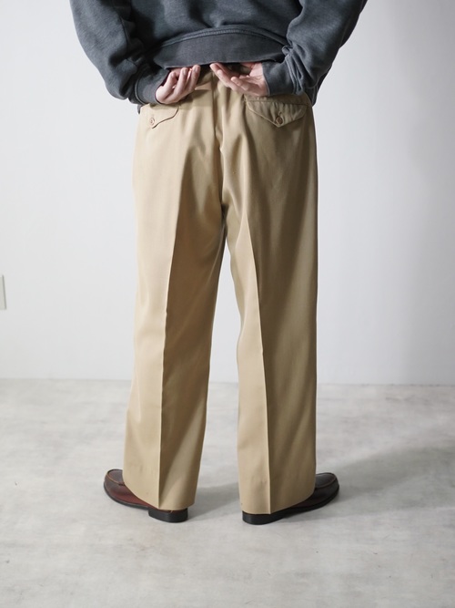 1960's Wool gabardine trousers