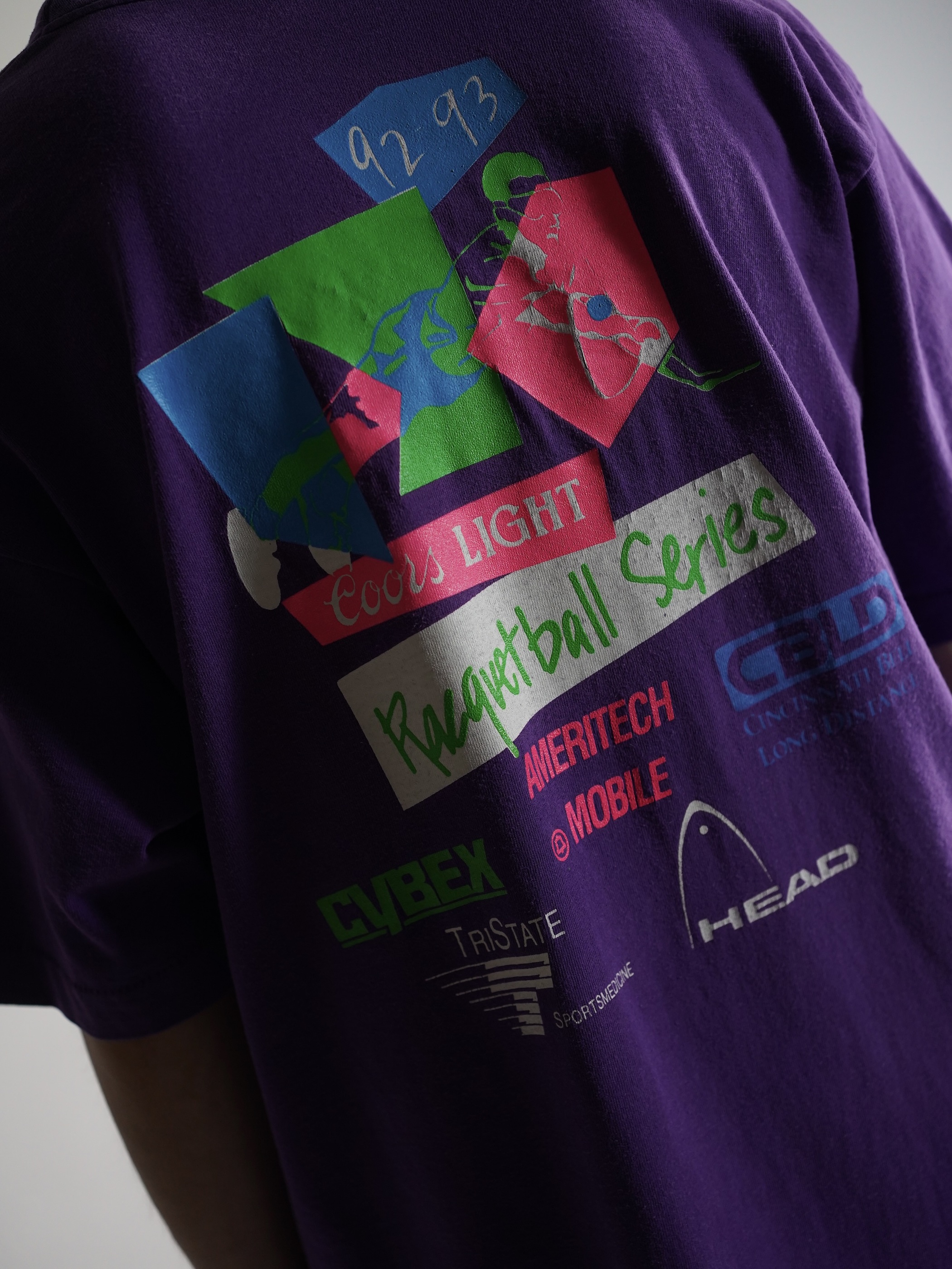 1992's HEAD 両面Print T-shirt / Made in USA