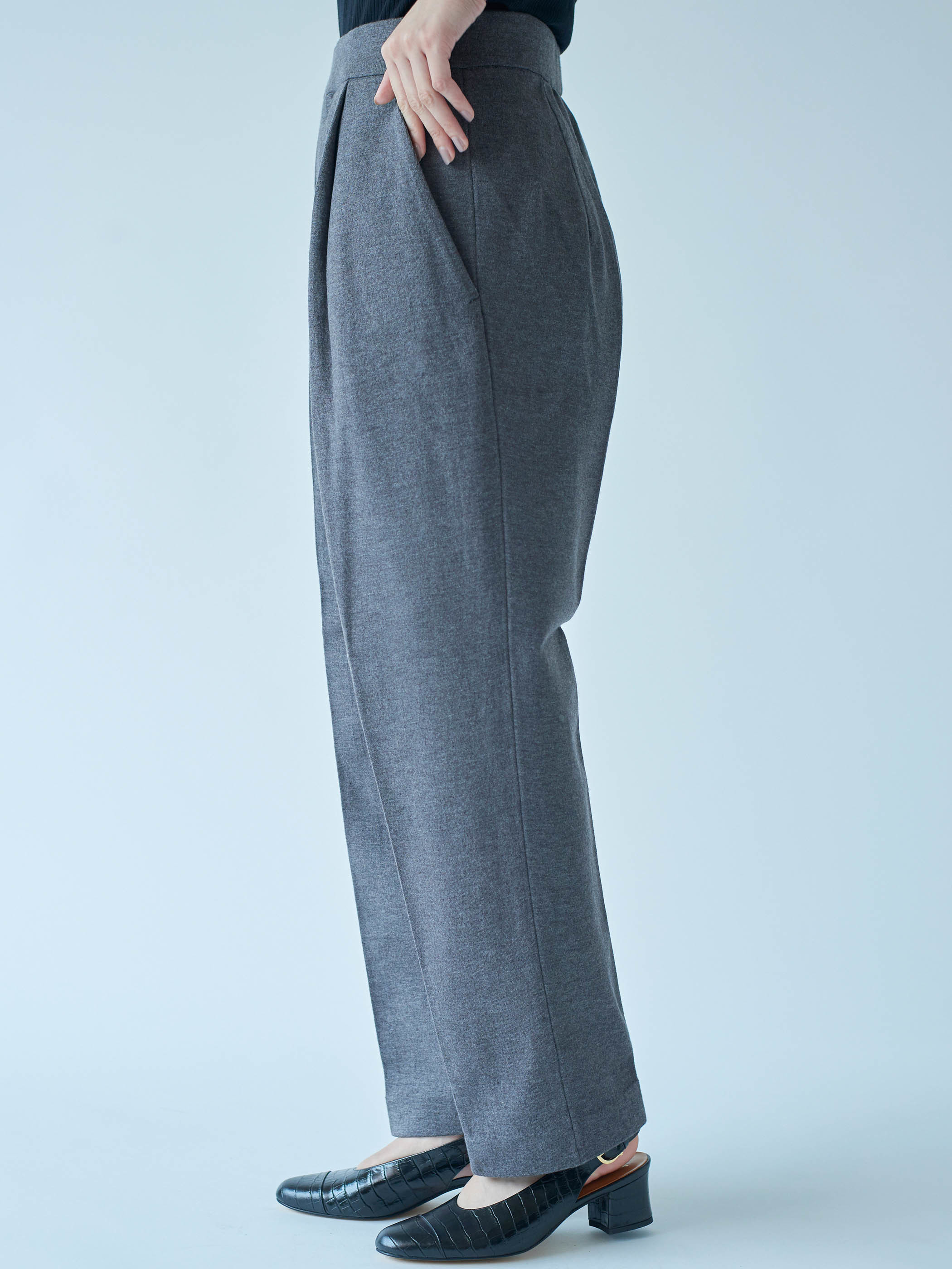 Work Wear collection Women's Tapered Pants Gray(テーパードパンツ・グレー)