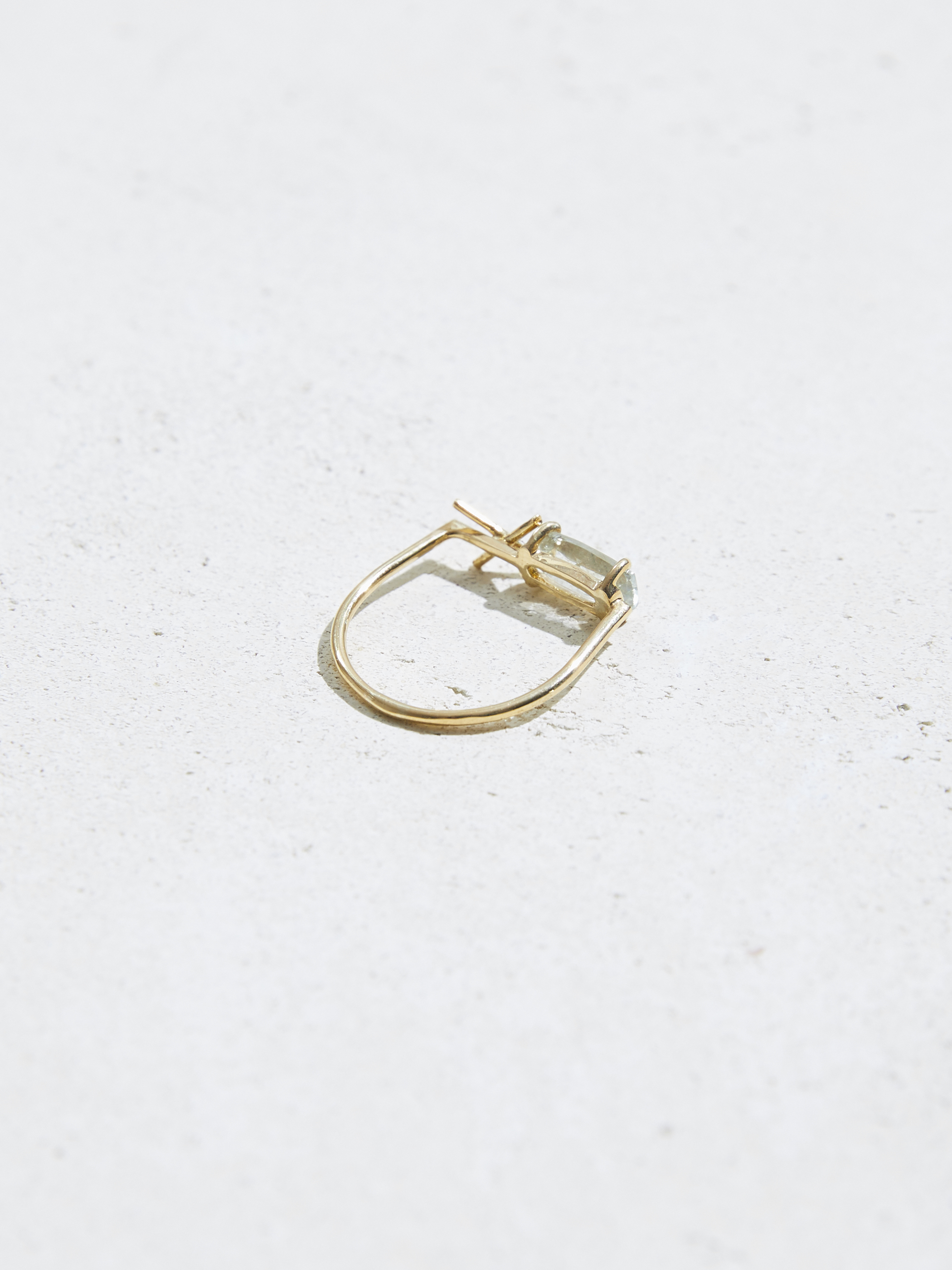 【SOLD OUT】SUNSTONE AQUAMARINE WEEKEND RING - LiniE Official Site