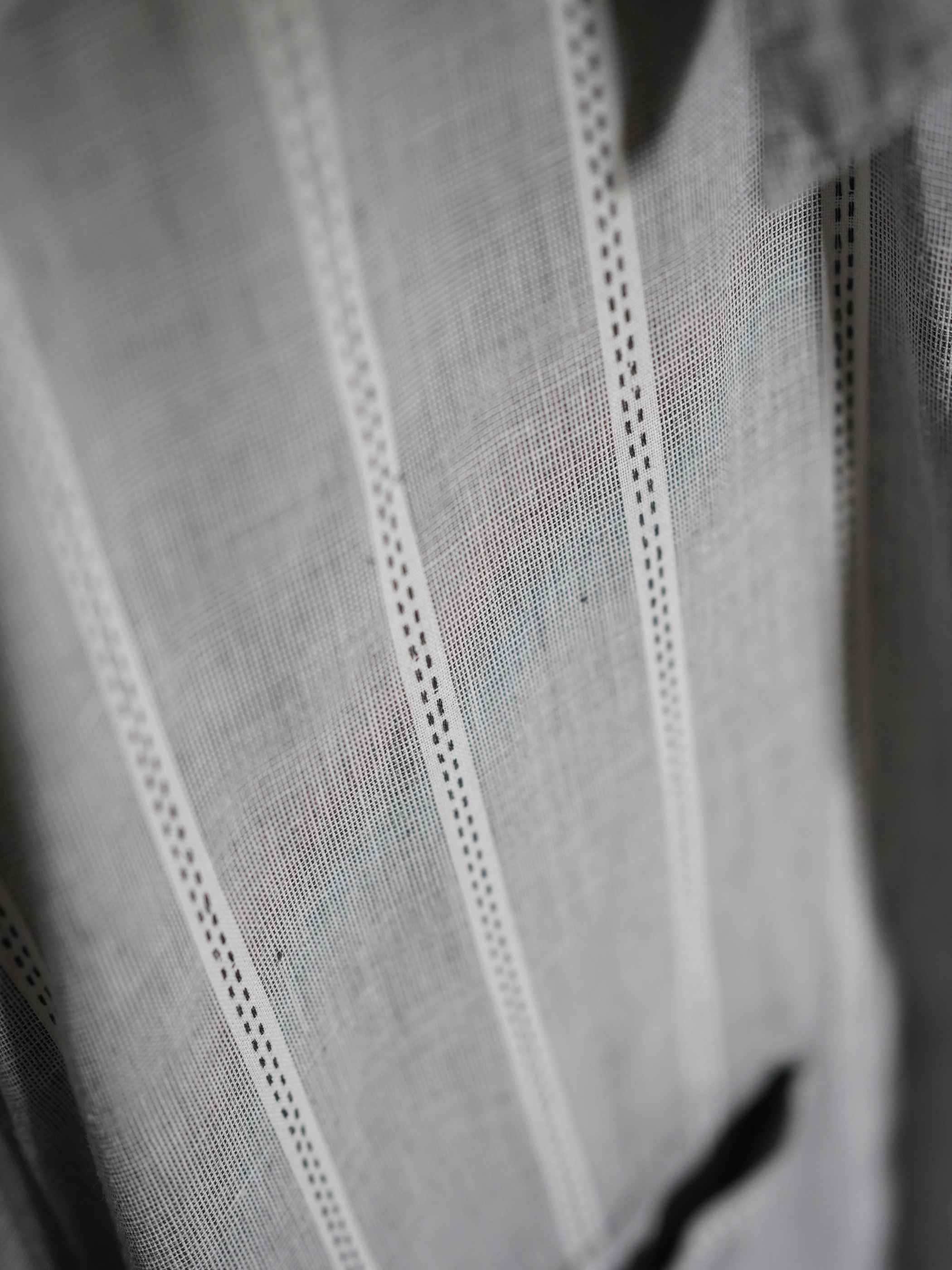 1990's- Levi's Pleats front Cotton Stripe shirt / Made in India