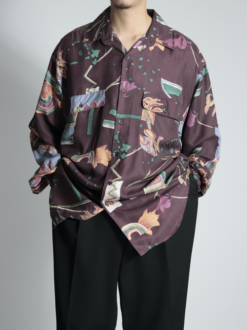 Dead stock 1980-90's GOOUCH Silk Shirts