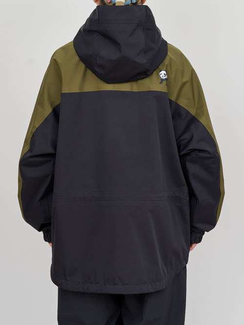 【受注商品】two-tone mountain parka・BLACK×KHAKI 【受注商品】two-tone mountain parka・BLACK×KHAKI