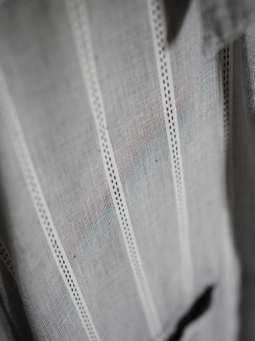 1990's- Levi's Pleats front Cotton Stripe shirt / Made in India