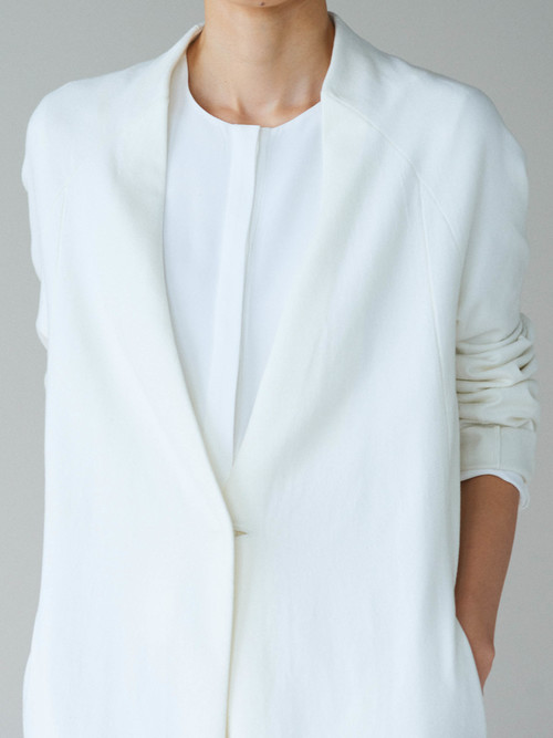 Work Wear collection Women's Coat White (コート・ホワイト)
