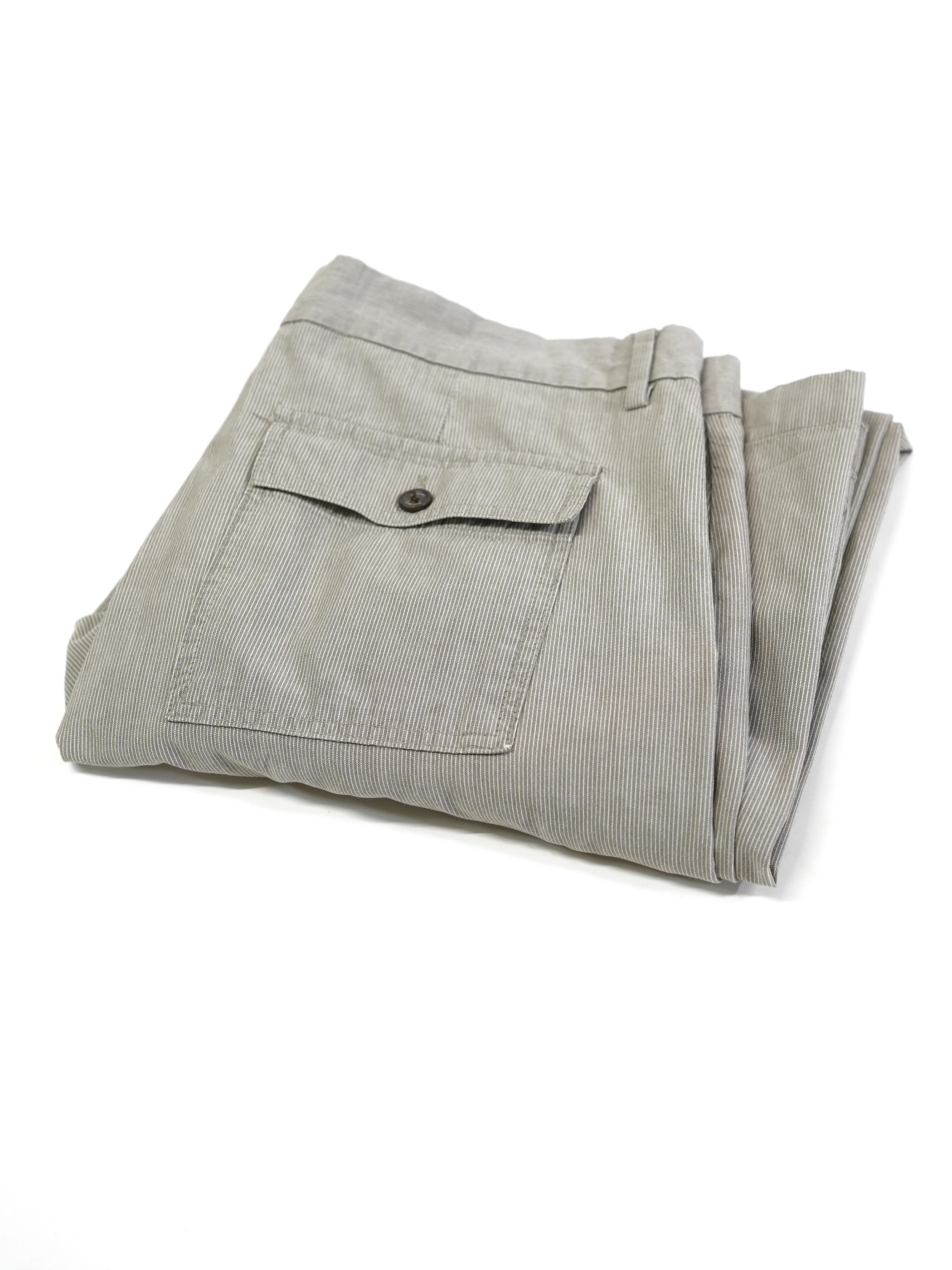 BANANA REPUBLIC Cotton stripe trousers / Made in Egypt
