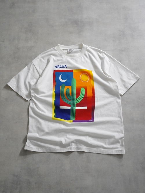 1990's LOOK Aruba souvenir t-shirt 
