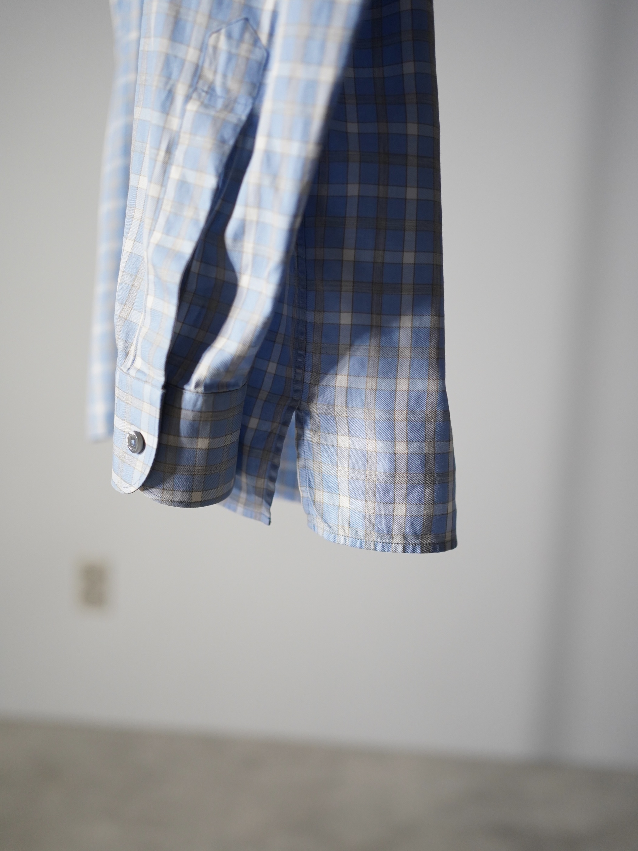 Ermenegildo Zegna Cotton 隠しB.D. dress shirt / Made in Turkey