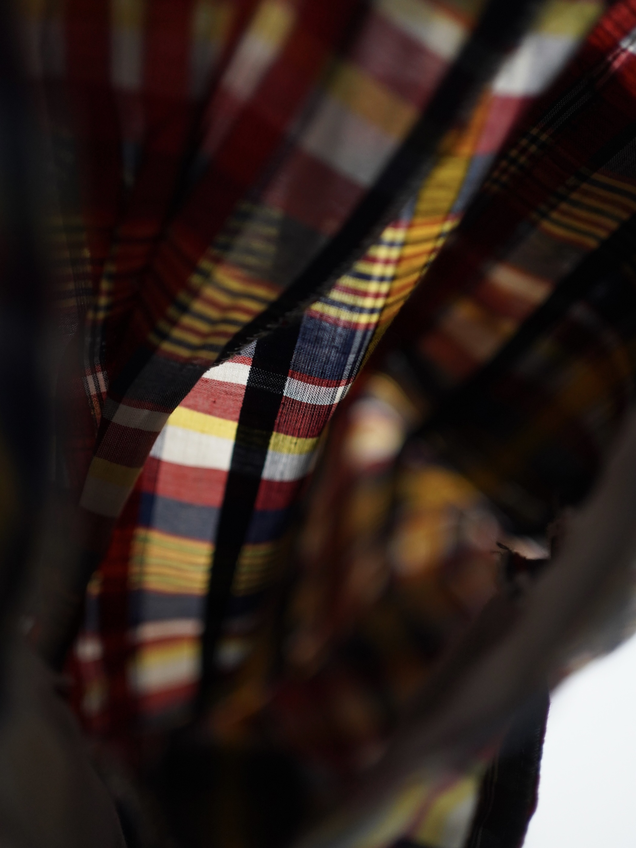 1970~ Unknown Seersucker flare check golf pants