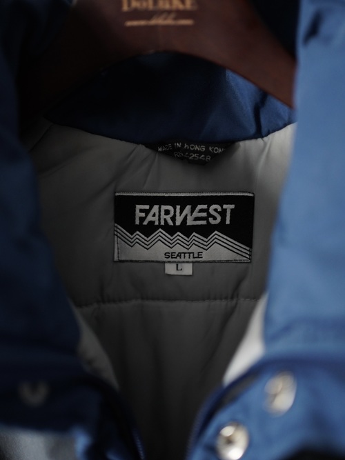 FARWEST PU Coating Nylon shell Padding jacket / Made in Hong Kong