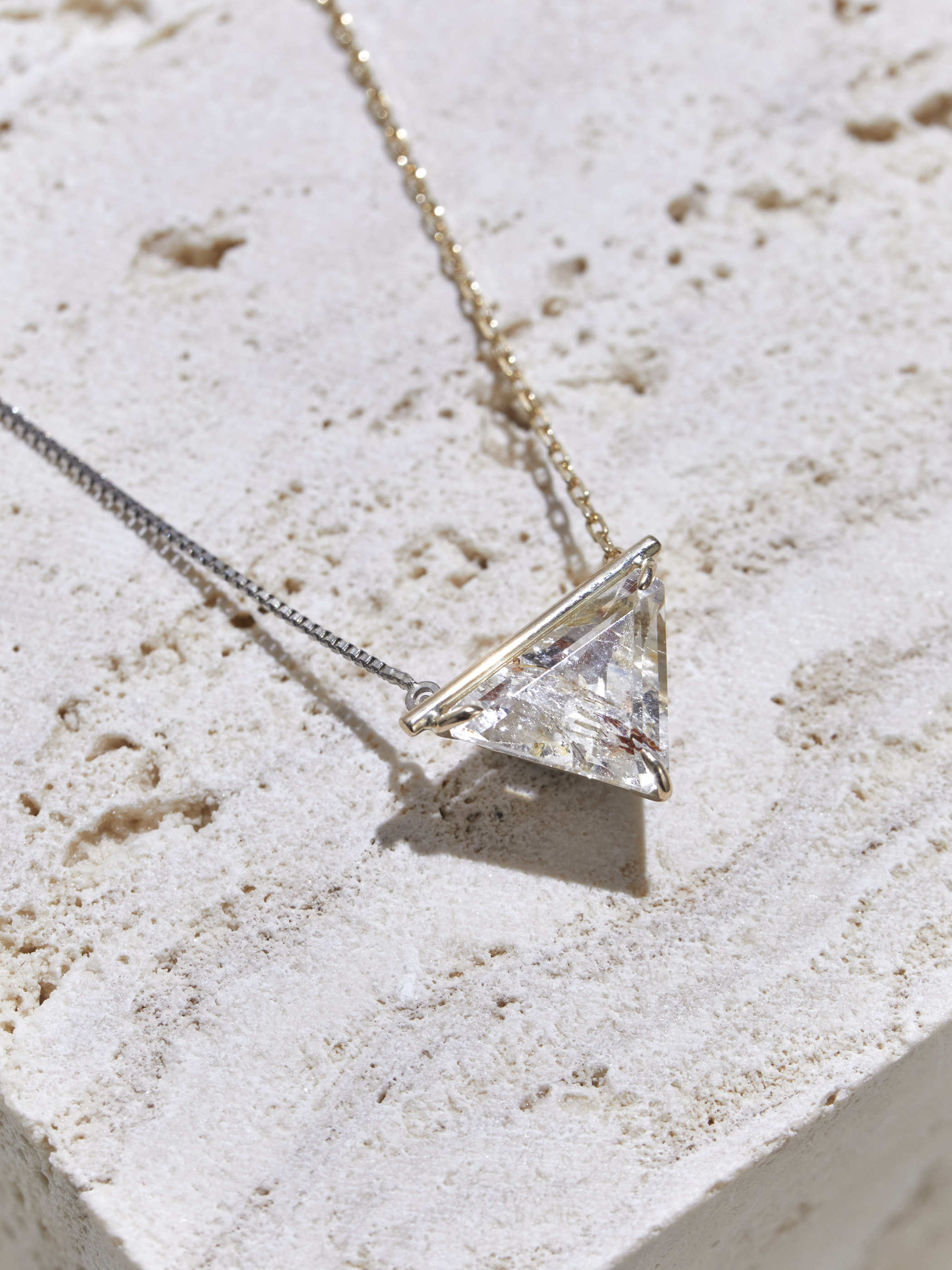 【SOLD OUT】TOPAZ WITH INCLUSION NECKLACE