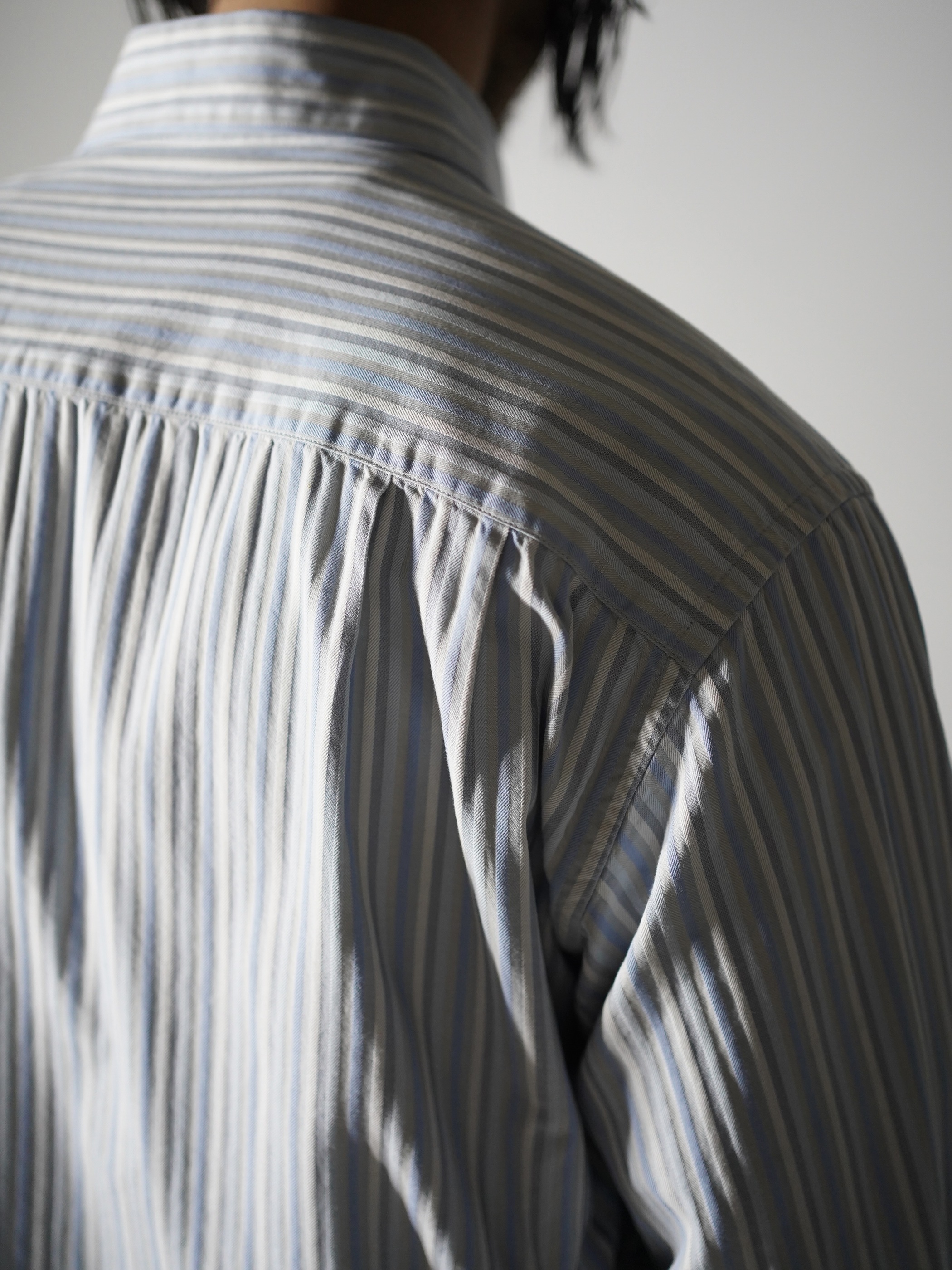 Ermenegildo Zegna Cotton 隠しB.D. dress shirt / Made in Italy