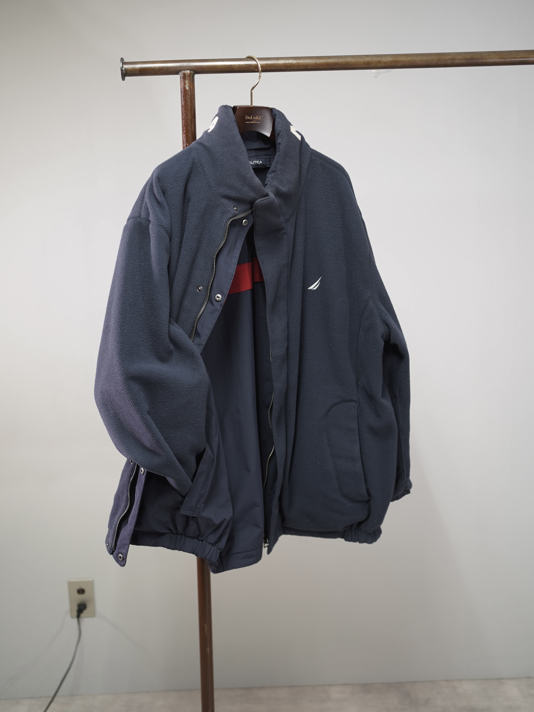 Nautica Shell/Fleece reversible jacket