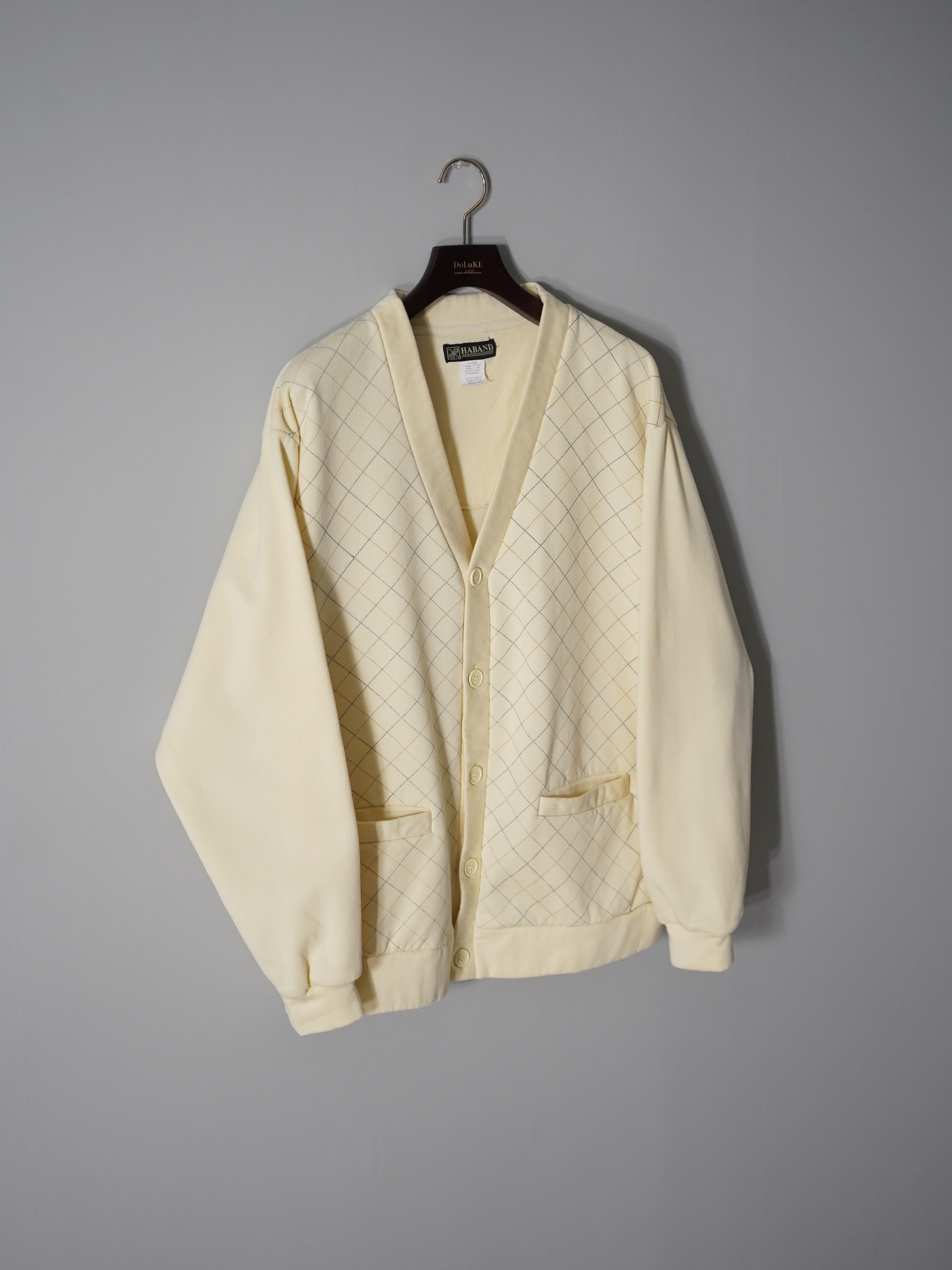 1990's HABAND Sweat cardigan