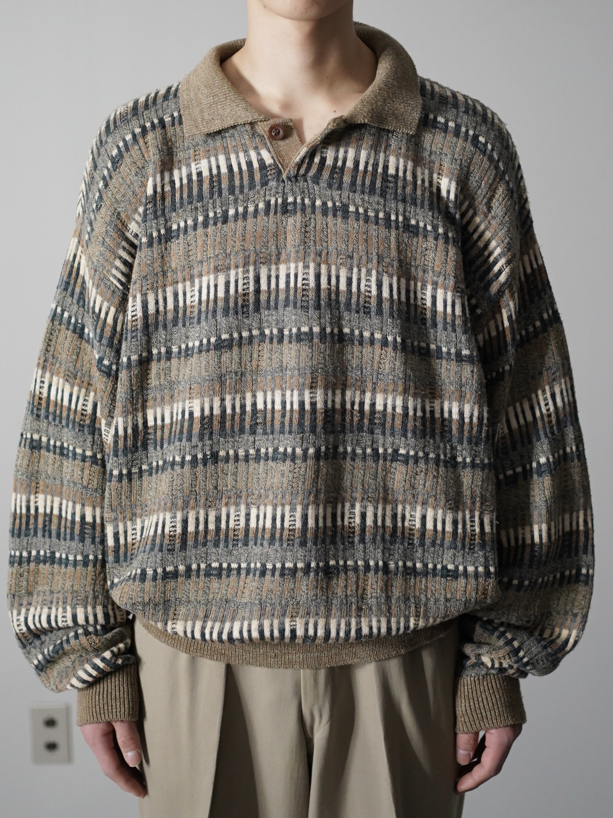 1990's TSR Cotton knit polo shirts