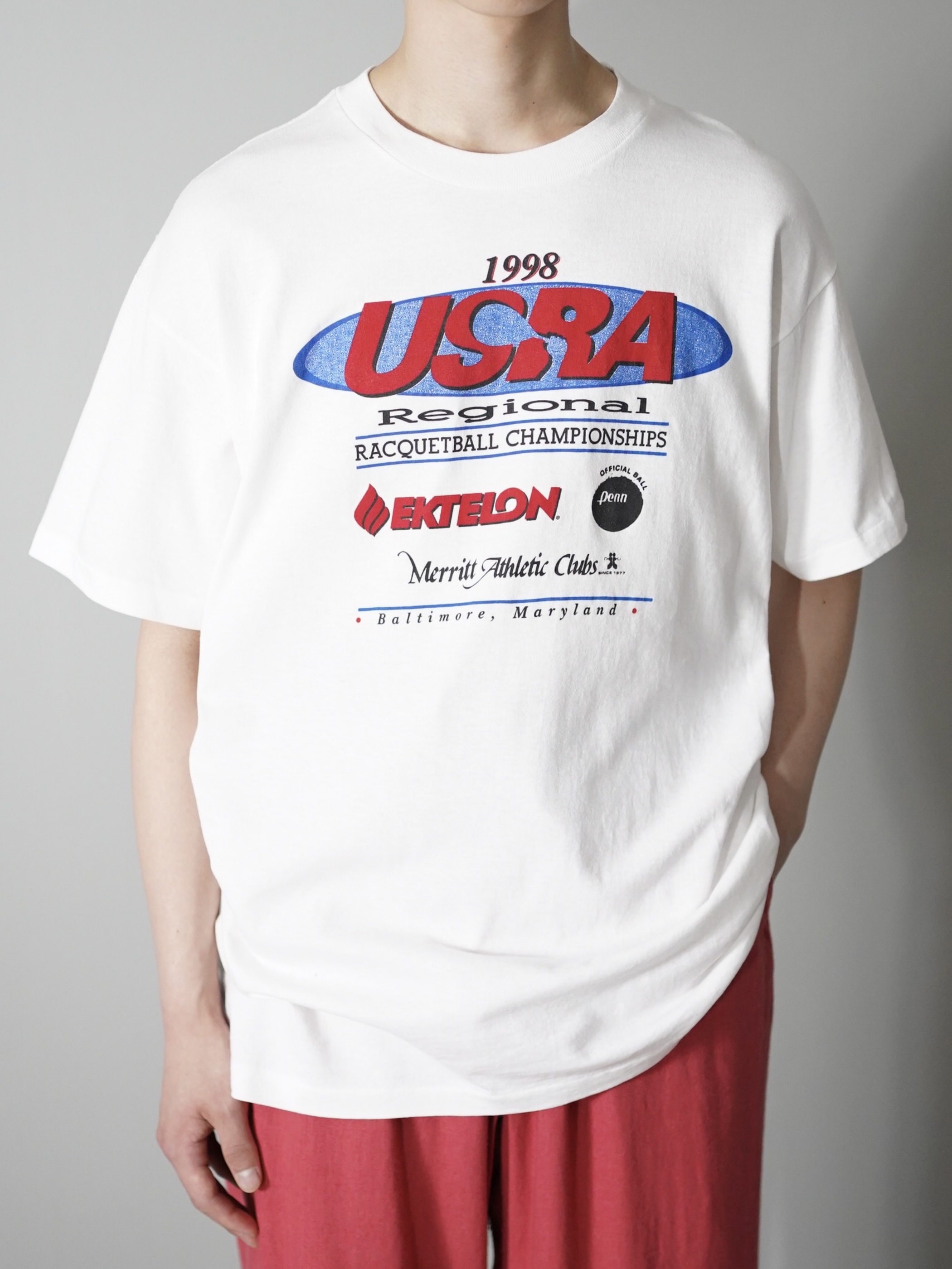 1998's USRA Regional Print t-shirt / Made in USA