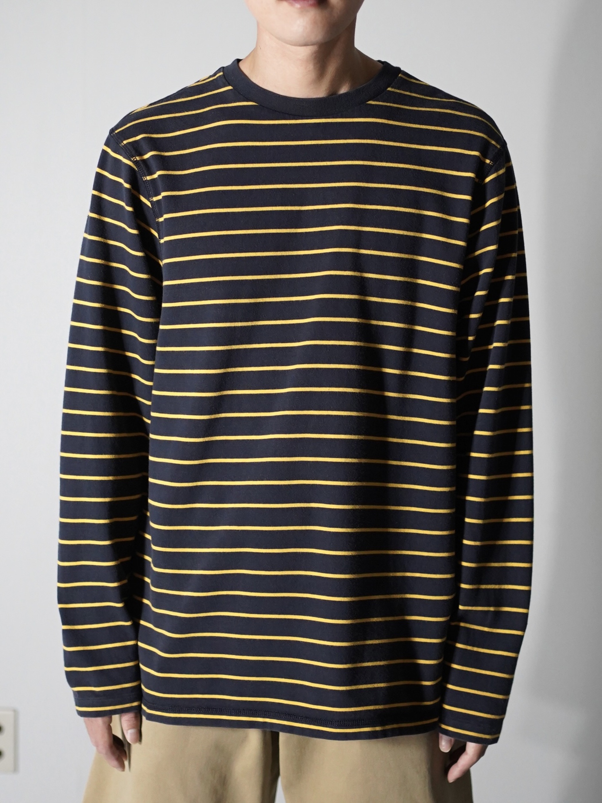 CREMIEUX Cotton border L/S cut sew