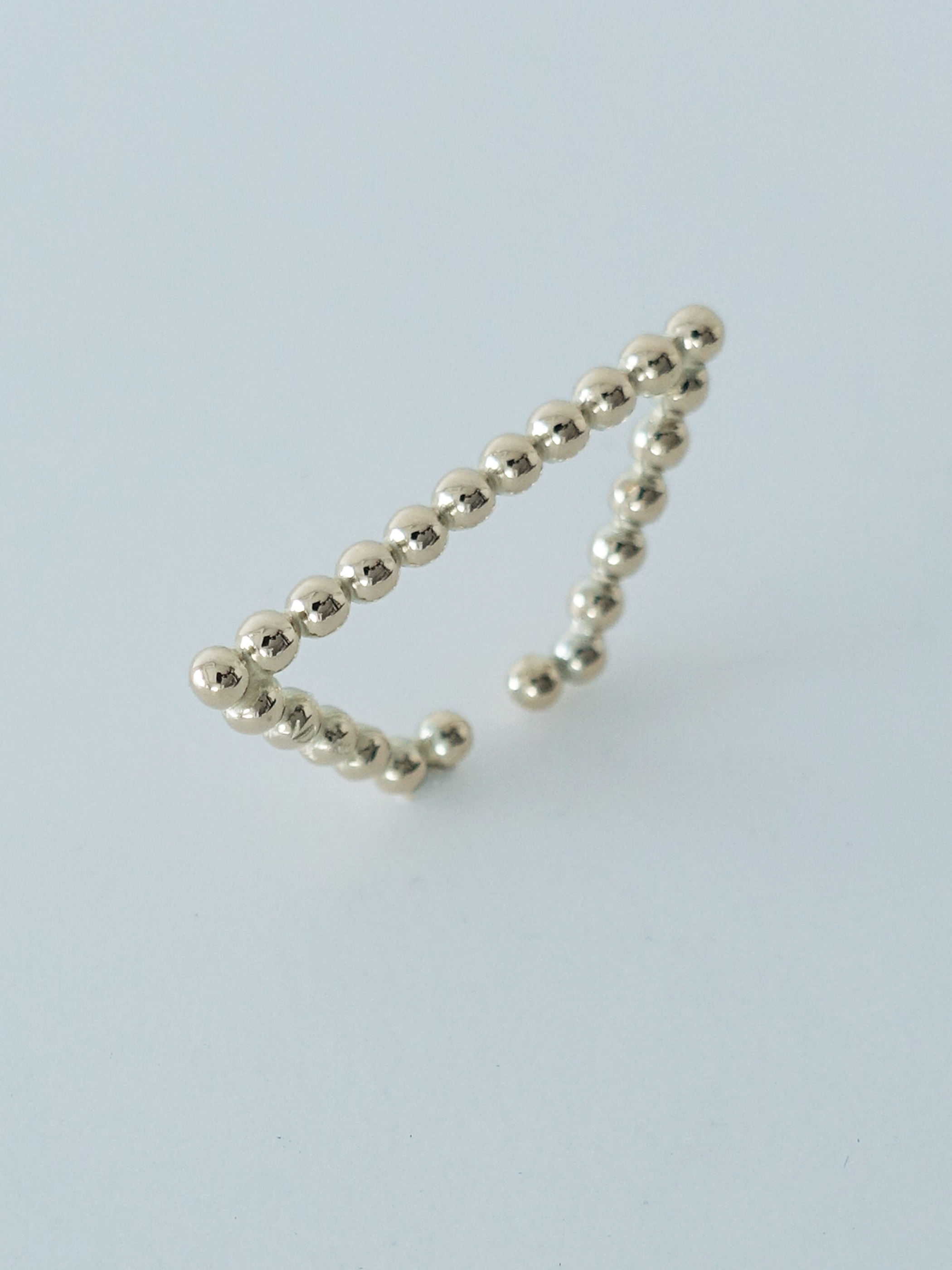 〈LINKING〉dots ear cuff SV