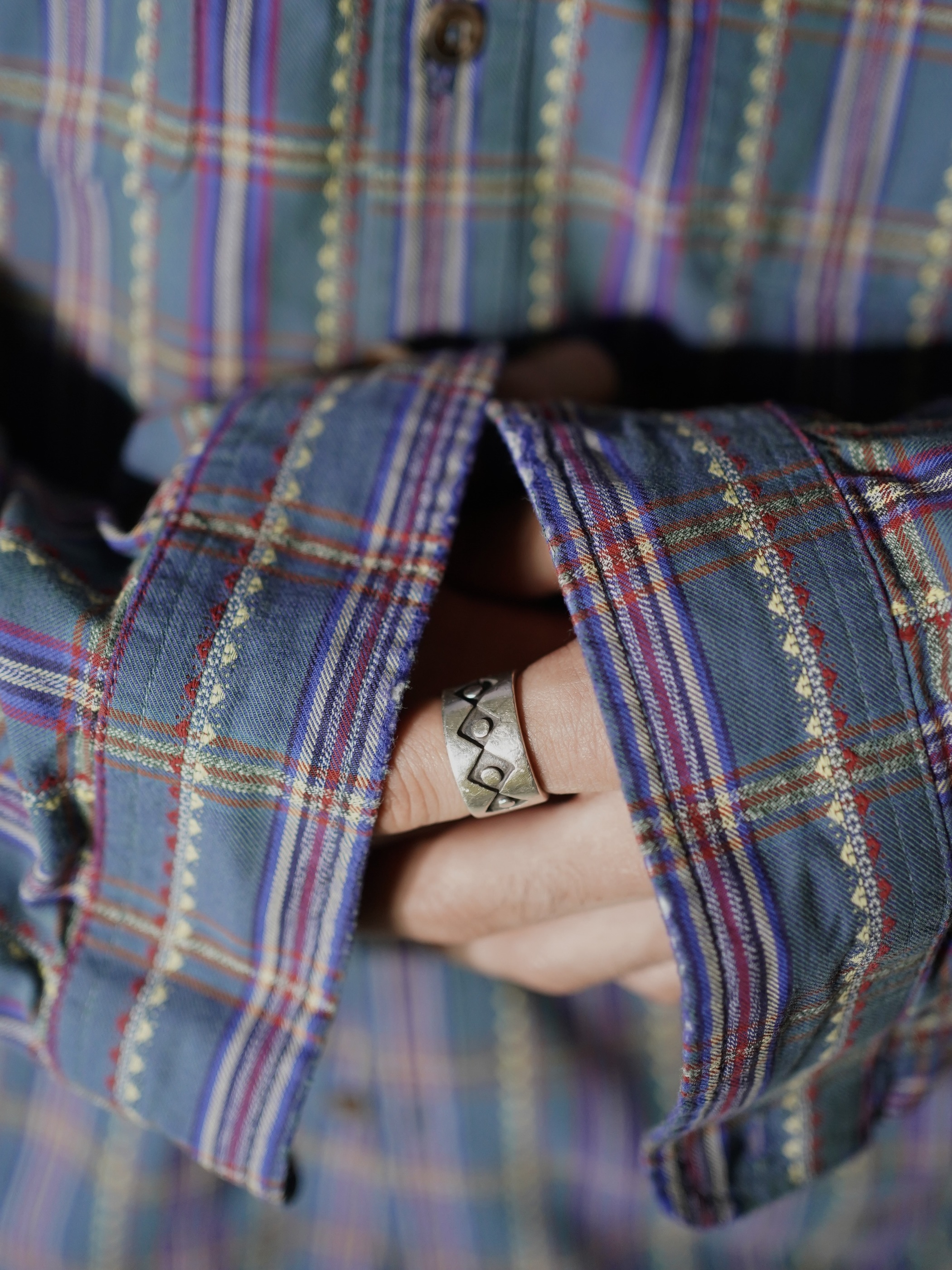 93's Patagonia 雪無しタグ期 L/S Cotton flannel shirts